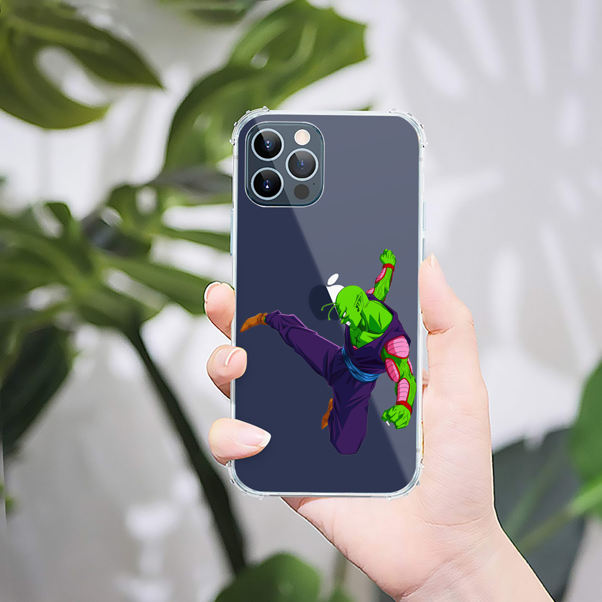 （画像用） ドラゴンボール ピッコロ DRAGON BALL Piccolo 【iPhone 12シリーズ対応】透明スマホケース（クリアソフトケース）